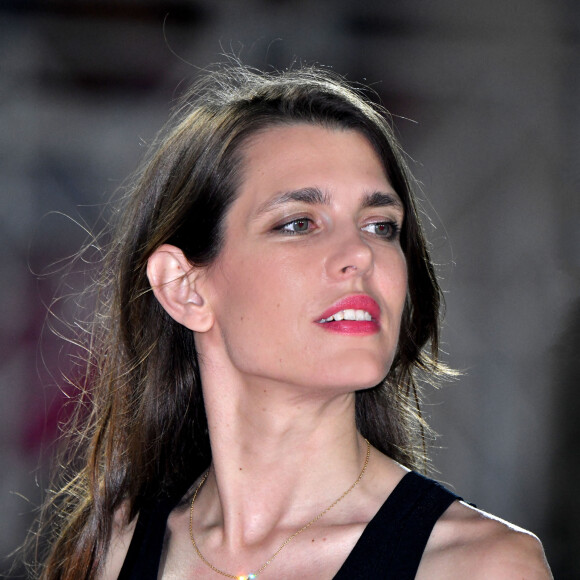 Charlotte Casiraghi lors de la seconde soirée de la 17ème édition du Longines Global Champions Tour à Monaco, le 30 juin 2023 sur le port de Monaco, pour le Longines Global Champions, c'est le binôme composé par Patrick Stuhlmeyer et Christian Kukuk, qui ont remporté la compétition en deux manches, suivi par Ioli Mytilineou et Harrie Smolders et Jérome Guery et Shane Breen. © Bruno Bebert/Bestimage 