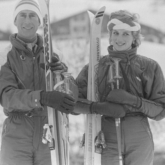 Lady Diana et Charles III en 1986