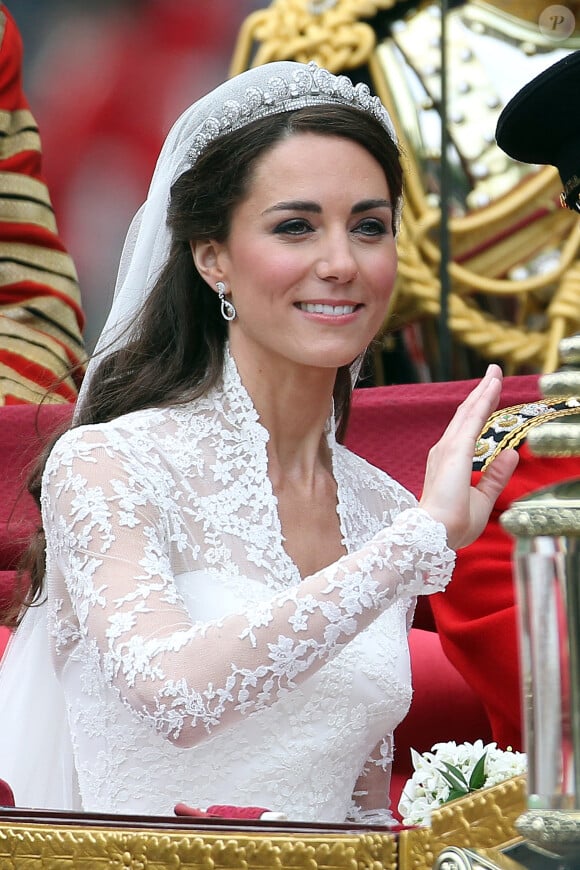 Kate Middleton - Mariage de Kate Middleton et du prince William d'Angleterre à Londres. Le 29 avril 2011 