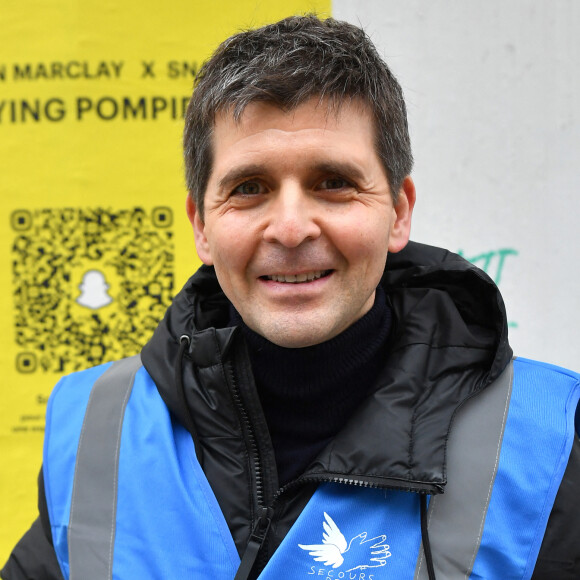 En cette période estivale, Thomas Sotto, habituellement aux commandes de "Télématin", est aux abonnés absents.
Thomas Sotto au lancement national du "Don'actions" pour la campagne de collecte du Secours populaire français à Paris, France, le 14 janvier 2023. © Veeren/Bestimage 