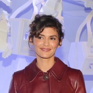 Audrey Tautou - Inauguration des décorations de Noël des Galeries Lafayette à Paris, le 8 novembre 2016. © CVS/Bestimage