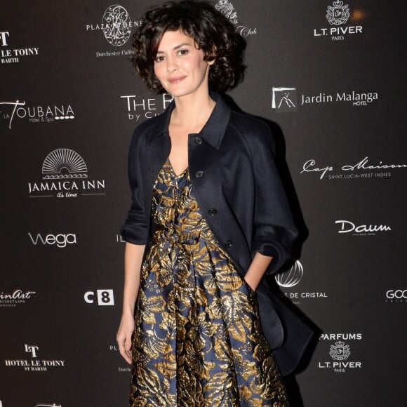 Audrey Tautou - Photocall de la 11ème cérémonie des Globes de Cristal au Lido à Paris, le 30 janvier 2017. © Rachid Bellak / Bestimage