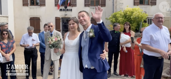 François et Catherine se sont mariés, des images dévoilées dans "L'Amour est dans le pré : Que sont-ils devenus ?" sur M6