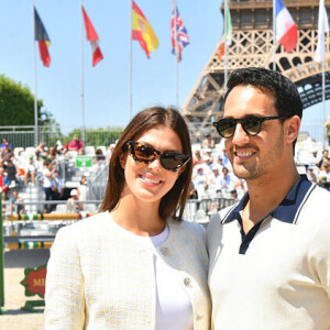 Iris Mittenaere partage des photos de ses vacances sur son compte Instagram.
Exclusif - Iris Mittenaere et son fiancé Diego El Glaoui lors de la 9ème édition du "Longines Paris Eiffel Jumping" au Champ de Mars à Paris, France, le 24 juin 2024. © Perusseau-Veeren/Bestimage