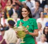 Elle lui passerait même des coups de téléphone tard dans la nuit.
Kate Middleton à Wimbledon. Le 16 juillet 2023.