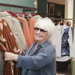 Exclusif - Catherine Lara - N.Garçon présente à ses amis une nouvelle ligne de déco et linge de maisonn en collaboration avec la marque Vivaraise à Paris le 7 septembre 2022. © Jack Tribeca / Bestimage 