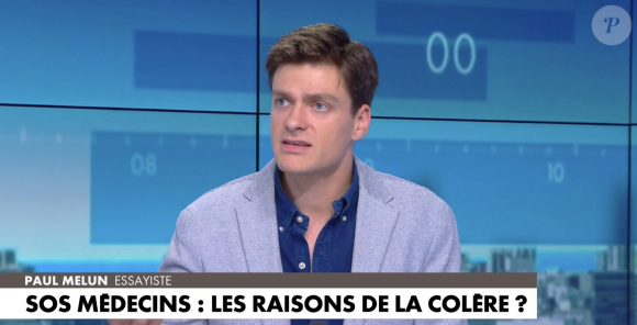 En effet, la veille au soir, Paul Melun, chroniqueur sur CNews dînait avec le journaliste
