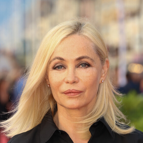 Emmanuelle Béart sur le tapis rouge de la cérémonie de clôture du 37ème festival du film de Cabourg, à Cabourg, France. © Coadic Guirec/Bestimage