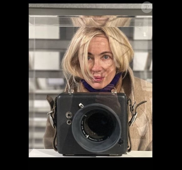 Emmanuelle Béart sur Instagram. Le 11 mars 2023.