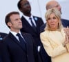 Brigitte Macron est devenue première dame il y a cinq ans
Le président de la République française Emmanuel Macron et sa femme la Première Dame Brigitte Macron - © Dominique Jacovides/Bestimage 