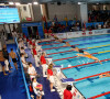 Après sa carrière, elle est devenue principale dans une école en Angleterre
 
40ème meeting international de natation de Monte-Carlo Fédération monegasque de natation à la piscine olympique Prince Albert II à Monaco, le 20 mai 2023. © Claudia Albuquerque/Bestimage