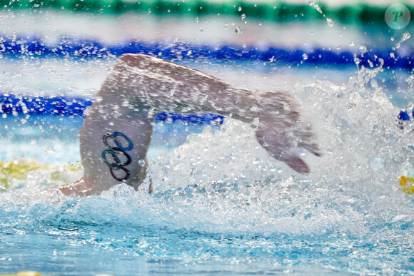 Helen Smart a été retrouvée morte à seulement 43 ans par sa fille
 
Tatouage anneaux olympique - Jeremy Desplanches (Suisse) lors du FFN Golden Tour Camille Muffat 2021(Natation) à la piscine Jean Bouin à Nice, France, le 6 février 2021. © Norbert Scanella/Panoramic/Bestimage