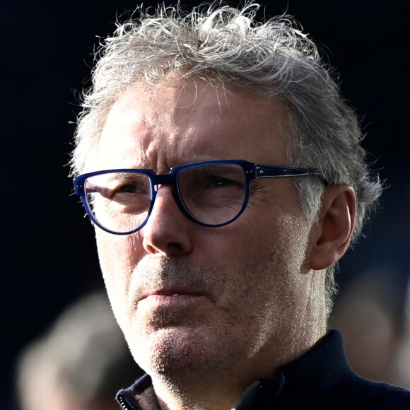 Laurent Blanc ( entraineur Lyon ) - Match de Football de Ligue 1 Uber Eats Angers vs Lyon (1-3) à Angers, France, le 25 Février 2023. Federico Pestellini / Panoramic / Bestimage