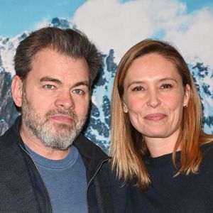 Clovis Cornillac et sa femme Lilou Fogli - Avant-Première du film "Les Têtes givrées" à 'UGC Bercy à Paris le 5 février 2023. © Guirec Coadic / Bestimage 