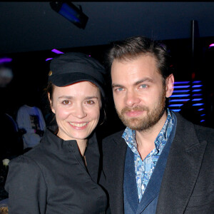 Clovis Cornillac et Caroline Proust - Soirée "Scorpion" au pink paradise après la première du film.