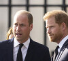 Le prince William et le prince Harry pourraient bien voir leur cousin leur faire de l'ombre !
Le prince de Galles William, le prince Harry, duc de Sussex à la rencontre de la foule devant le château de Windsor, suite au décès de la reine Elisabeth II d'Angleterre. 