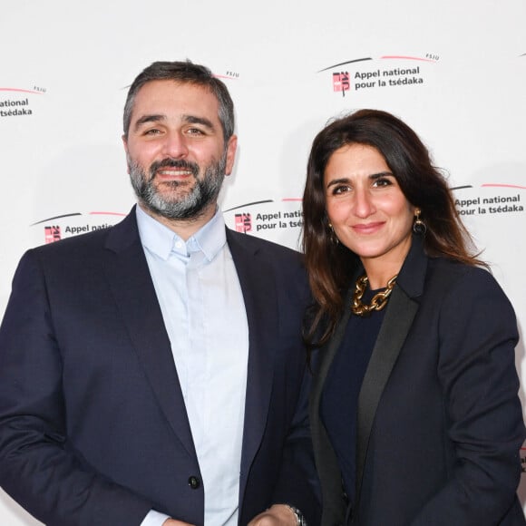 Une belle descendance ! 
Exclusif - Olivier Nakache et sa soeur Géraldine Nakache - Soirée caritative des parrains de l'Appel national pour la Tsedaka au Pavillon Gabriel à Paris le 5 décembre 2021. © Coadic Guirec/Bestimage 