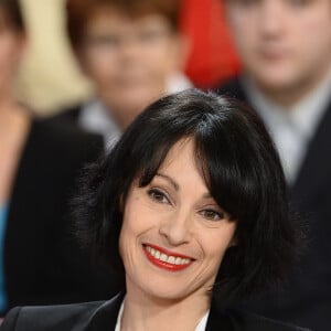 Marie-Claude Pietragalla - Enregistrement de l'émission "Vivement Dimanche" à Paris le 11 Fevrier 2015. L'émission sera diffusée le 15 Fevrier. Invité principal Alexandra Lamy