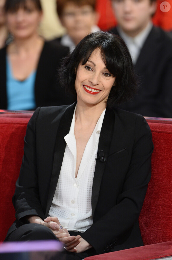 Marie-Claude Pietragalla - Enregistrement de l'émission "Vivement Dimanche" à Paris le 11 Fevrier 2015. L'émission sera diffusée le 15 Fevrier. Invité principal Alexandra Lamy