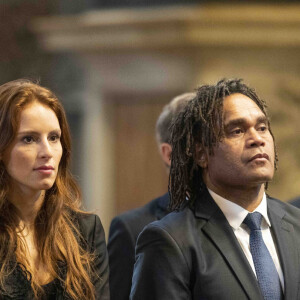 Un beau moment pour Christian Karembeu et sa famille, qui ont célébré comme il se doit les 6 ans de la petite Gaïa !
 
Exclusif - Christian Karembeu et sa femme Jackie Chamoun - Les membres du Variétés Club de France rencontrent le pape François au Vatican le 22 mars 2023. © Pierre Perusseau / Bestimage