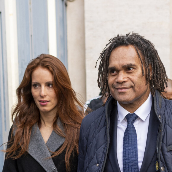 L'ancien footballeur a organisé avec sa femme Jackie Chamoun la fête d'anniversaire de Gaïa
 
Exclusif - Christian Karembeu et sa femme Jackie Chamoun - Les membres du Variétés Club de France rencontrent le pape François au Vatican le 22 mars 2023. © Pierre Perusseau / Bestimage