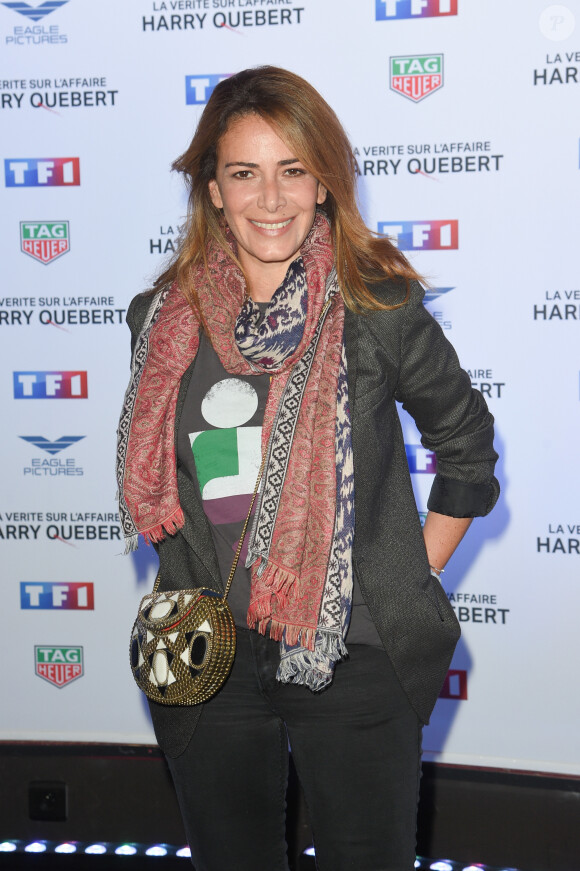 Elsa Fayer - Avant-première de la série télévisée "La vérité sur l'affaire Harry Quebert" au cinéma Gaumont Marignan à Paris, France, le 12 novembre 2018. © Coadic Guirec/Bestimage