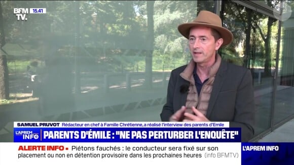 Le reporter a été choqué par la jeunesse des parents de l'enfant
Samuel Pruvot