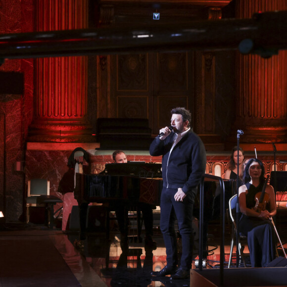 Exclusif - Patrick Bruel - Enregistrement de l'émission "Le Grand Echiquier : Spéciale Arménie" à l'Opéra royal de Versailles, présentée par C.Chazal et A.Manoukian, et diffusée le 31 août sur France 2 © Jack Tribeca / Bestimage