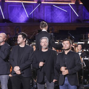 Exclusif - Patrick Fiori - Enregistrement de l'émission "Le Grand Echiquier : Spéciale Arménie" à l'Opéra royal de Versailles, présentée par C.Chazal et A.Manoukian, et diffusée le 31 août sur France 2 © Jack Tribeca / Bestimage