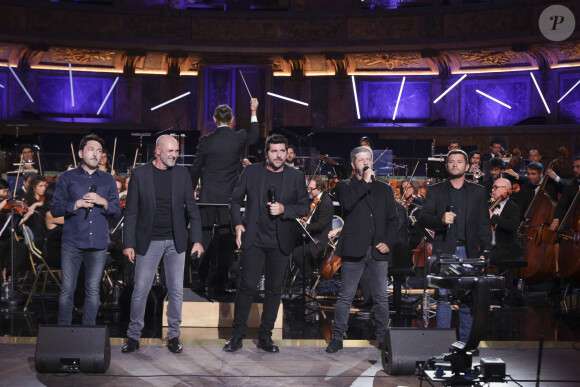 Exclusif - Patrick Fiori - Enregistrement de l'émission "Le Grand Echiquier : Spéciale Arménie" à l'Opéra royal de Versailles, présentée par C.Chazal et A.Manoukian, et diffusée le 31 août sur France 2 © Jack Tribeca / Bestimage