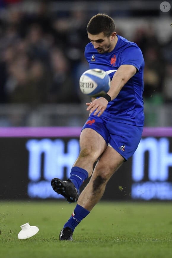 Thomas Ramos - Tournoi des VI Nations - Italie Vs France (24-29) à Rome le 5 février 2023.