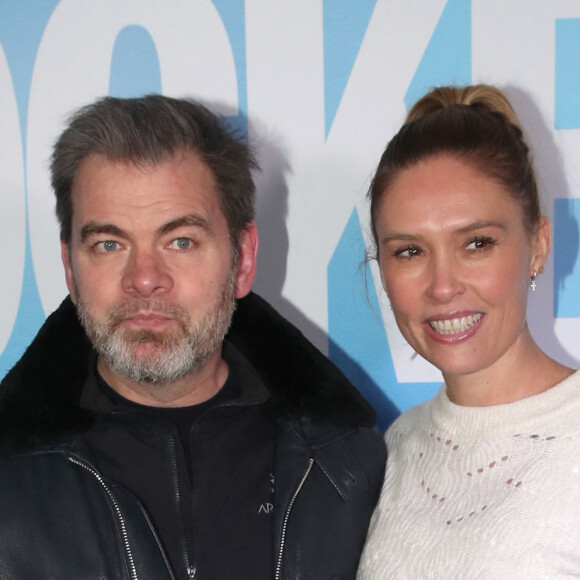 Clovis Cornillac et sa femme Lilou Fogli - Avant-première du film "Choeur de Rocker" au Cinema UGC Normandie à Paris le 8 décembre 2022. © Bertrand Rindoff / Bestimage  