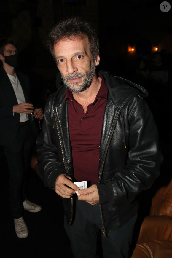 PFW Saint Laurent Front Row Carmen Kassovitz and Mathieu Kassovitz  attending the Saint-Laurent