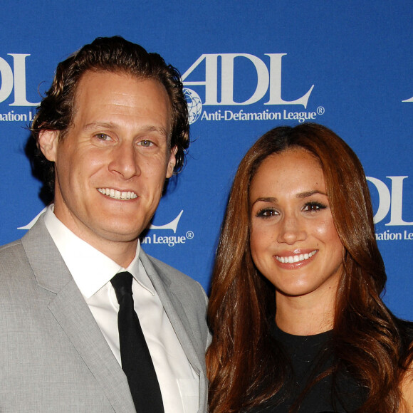 Meghan Markle et son mari Trevor Engeleson - Anti-Defamation League Entertainment Industry Awards, Beverly Hilton, Los Angeles, California, USA. 11 octobre 2011. @ Photo by Janet Gough/Photoshot/ABACAPRESS.COM