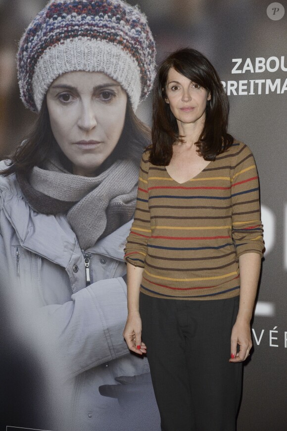 Zabou Breitman - Avant-première du film "24 jours" au cinéma Gaumont Marignan à Paris, le 10 avril 2014.
