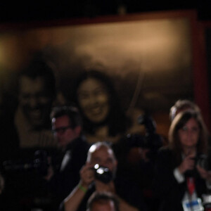 Woody Allen et sa femme Soon-Yi Previn - Première du film "Coup de chance" - 80e Festival international du film de Venise, La Mostra de Venise, le 4 septembre 2023. © ANSA via Zuma Press/Bestimage