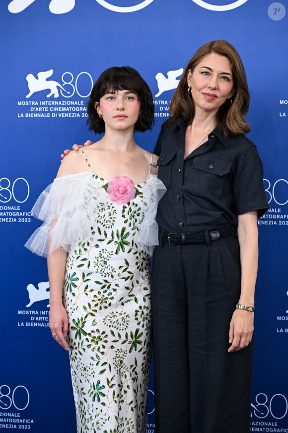 Cailee Spaeny et Sofia Coppola au photocall de Priscilla présenté au 80ème Festival International du Film de Venise (Mostra), le 4 septembre 2023.
