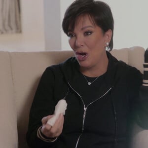 Capture d'un épisode de la série The Kardashian : Kris Jenner