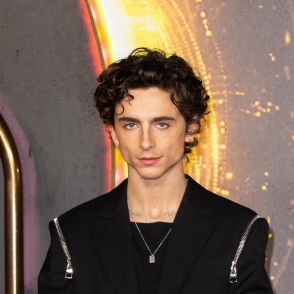 Elle a jeté son dévolu sur l'acteur "hype" du moment, Timothée Chalamet
Timothée Chalamet à la première du film "Dune" à Londres, le 18 octobre 2021.