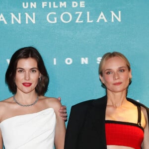 Yann Gozlan (réalisateur), Marta Nieto, Diane Kruger, Mathieu Kassovitz - Avant-première du film "Visions" au cinéma Pathé Wepler à Paris, France, le 29 août 2023. © Christophe Clovis / Bestimage 