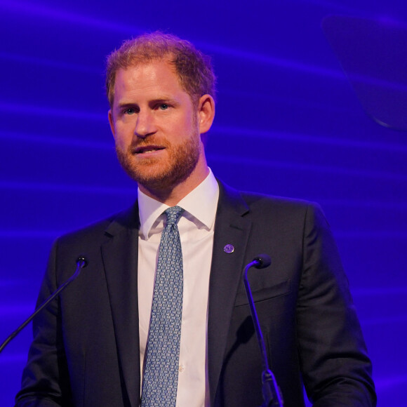 Le prince Harry, duc de Sussex, arrive aux WellChild Awards 2023 au Hurlingham Club, Ranelagh Gardens, à Londres, Royaume Uni, le 7 septembre 2023.