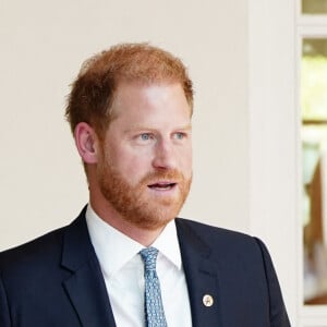 Le prince Harry, duc de Sussex, arrive aux WellChild Awards 2023 au Hurlingham Club, Ranelagh Gardens, à Londres, Royaume Uni, le 7 septembre 2023. 