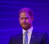 Il en est ressorti la mine sombre. 
Le prince Harry, duc de Sussex, arrive aux WellChild Awards 2023 au Hurlingham Club, Ranelagh Gardens, à Londres, Royaume Uni, le 7 septembre 2023.