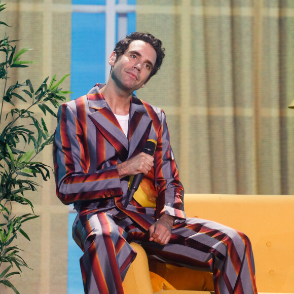 Exclusif - Mika - Enregistrement de l'émission "La chanson de l'année" dans les Arènes de Nîmes, présentée par N.Aliagas et diffusée le 17 juin sur TF1 © Bruno Bebert-Christophe Clovis / Bestimage 