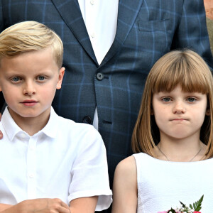 Le prince Albert II de Monaco, sa femme la princesse Charlene et leurs enfants, le prince héréditaire Jacques et la princesse Gabriella, accompagnés de Charlotte Casiraghi, de son fils Raphaël Elmaleh, de Dimitri Rassam, son mari et de leur fils Balthazar, entourés des membres du Conseil Municipal ont participé au traditionnel pique-nique des Monégasques " U Cavagnëtu " au parc Princesse Antoinette, à Monaco, le 9 septembre 2023. Après une messe célébrée par l'Archevêque de Monaco, tout le monde s'est retrouvé autour des inévitables barbajuans, accompagnés de pissaladières, de fougasses à l'anis et bien sûr de la socca. © Bruno Bebert / Bestimage 