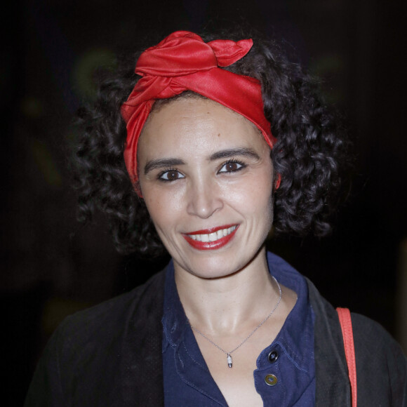 Aida Touihri - Lancement de la collection de mouchoirs "Lotus by MIKA" à l'Atelier des Lumières à Paris. Le 1er octobre 2020 © Christophe Aubert via Bestimage