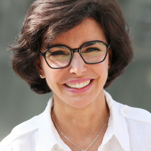 Rachida Dati, maire du 7ème arrondissement de Paris - Le ministre de l'Intérieur présente le plan tourisme et dévoile les renforts estivaux à Paris sur le parvis de la Tour Eiffel le 15 juin 2023. © Jonathan Rebboah / Panoramic / Bestimage