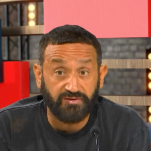 Cyril Hanouna sur le plateau de "Morandini Live" sur CNews.