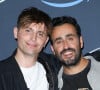 Depuis quelques années, il est sûrement devenu difficile pour l'acteur de passer incognito en terrasse. 
Raphaël Quenard et Jonathan Cohen - Avant-première du film "Sentinelle" au cinéma Max Linder Panorama à Paris le 6 septembre 2023. © Coadic Guirec/Bestimage