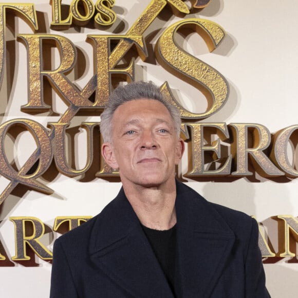 Vincent Cassel - Première du film "Les Trois Mousquetaires : D'Artagnan" à Madrid. Le 12 avril 2023 